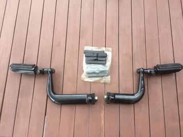 Harley XL sportster 84 - 03, adjustable highway pegs, zwart beschikbaar voor biedingen