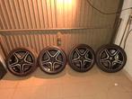 Originel mercedes AMG 18 inch velgen met banden, Auto-onderdelen, Banden en Velgen, Ophalen, 18 inch, Band(en)