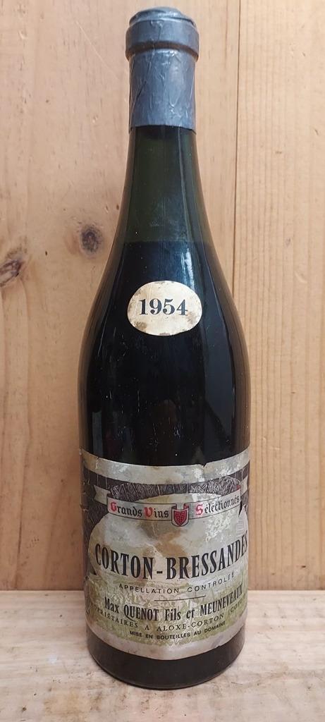 Pour ses 70 ans * SPLENDIDE  CORTON BRESSANDES 1954, Collections, Vins, Comme neuf, Envoi