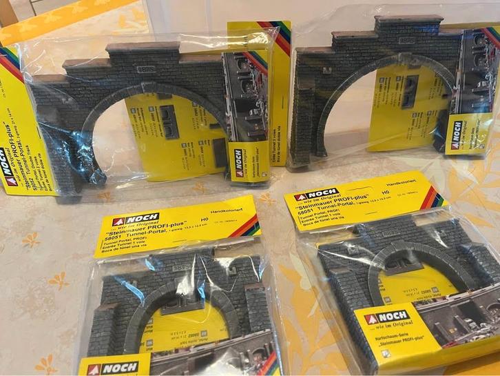 Entrée de Tunel Noch, Hobby & Loisirs créatifs, Trains miniatures | HO, Neuf, Pont, Tunnel ou Bâtiment, Autres marques, Enlèvement ou Envoi