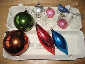 Allerlei oude kerstballen  beschikbaar voor biedingen