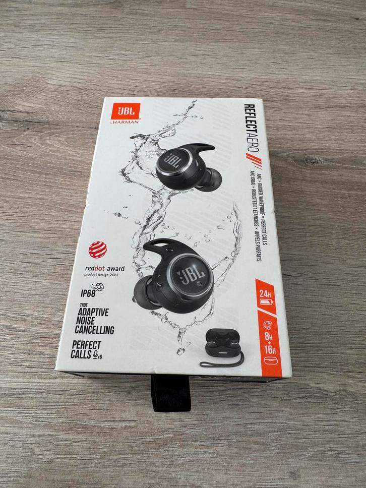 JBL Reflect Aero, Audio, Tv en Foto, Hoofdtelefoons, Zo goed als nieuw, Overige merken, Bluetooth, Ophalen of Verzenden