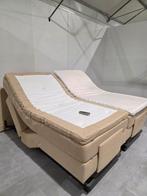 Auping Kiruna, compl. électr, incl mat+toppers, Enlèvement ou Envoi, Beige, Mline tempur lattoflex ikea sleepy hästens swiss sense waterbed