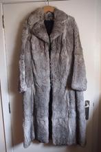 Pelsmantel maat 42/44, Kleding | Dames, Ophalen of Verzenden, Gedragen, Maat 42/44 (L), Grijs