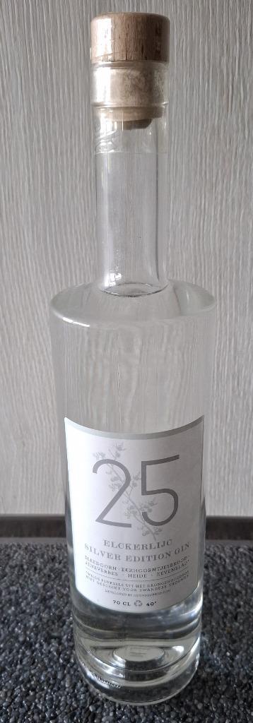 Elckerlijc 25 Silver edition Gin ( Nieuw & sealed ), Verzamelen, Wijnen, Nieuw, Overige typen, Vol, Ophalen of Verzenden