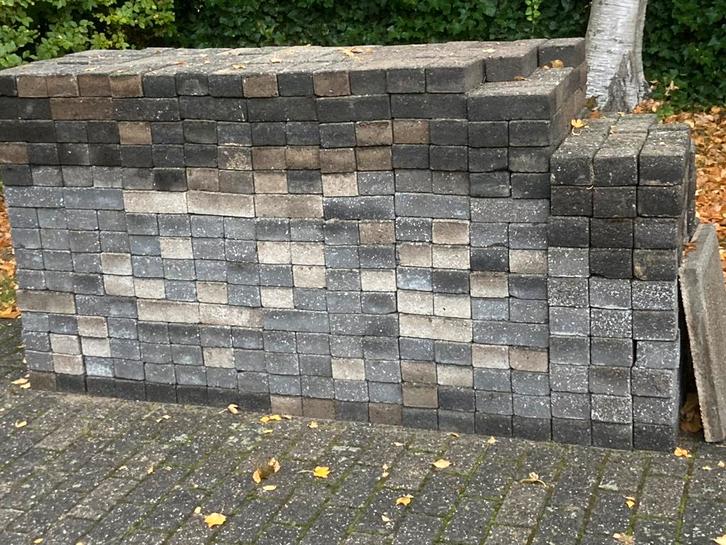 Betonklinkers, Tuin en Terras, Tegels en Klinkers, Gebruikt, Klinkers, Beton, 10 m² of meer, Ophalen