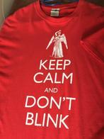 Doctor Who T-shirt Keep calm and don't blink, Enlèvement