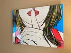 Pop Art kader Ssstt ontwerp Deborah Azzopardi, Ophalen