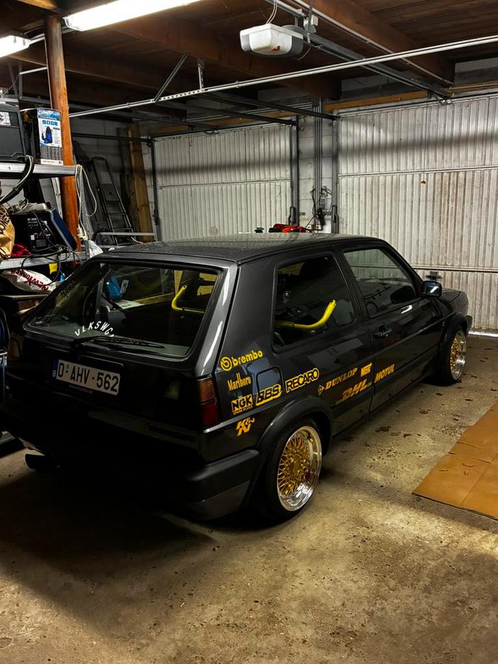 Volkswagen golf 2, Auto's, Volkswagen, Particulier, Golf, Radio, Benzine, Stadsauto, 5 deurs, Handgeschakeld, Zilver of Grijs