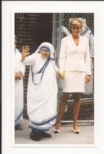 Duo prentje :  Moeder Teresa + Lady Diana  alle 2    +1977, Verzamelen, Bidprentjes en Rouwkaarten, Verzenden, Bidprentje