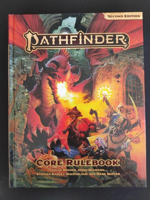 Pathfinder Roleplaying Game Second Edition Core Rulebook EN, Boeken, Fantasy, Zo goed als nieuw, Ophalen of Verzenden