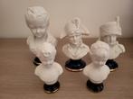 5 bustes in biscuit, Ophalen of Verzenden