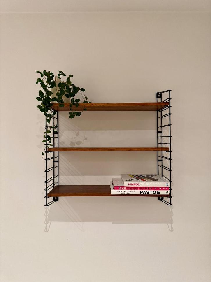 Vintage tomado rek / boekenrek / wandrek, Huis en Inrichting, Woonaccessoires | Wandplanken en Boekenplanken, Gebruikt, Ophalen