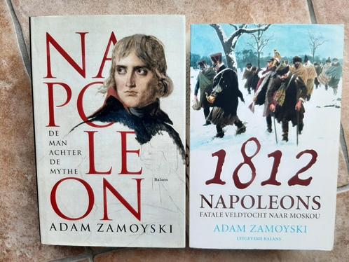 Adam Zamoyski - 2 boeken Napoleon en 1812, Boeken, Oorlog en Militair, Zo goed als nieuw, Landmacht, Voor 1940, Verzenden