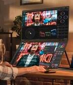 23.8” Dubbele (Dual) Opvouwbare Monitor - 100Hz - Nieuwstaat, Computers en Software, IPS, Nieuw, Ophalen of Verzenden, 61 t/m 100 Hz