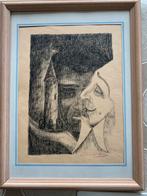 Tekening van COLARDIJN Firmin, Antiek en Kunst, Ophalen of Verzenden