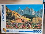 Puzzel 3000 stukjes,  Clementoni,  Dolomieten., Ophalen of Verzenden, Zo goed als nieuw