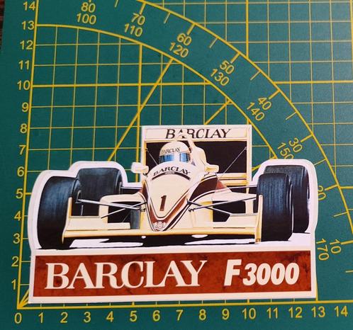 Sticker F3000 Barclay 1991, Collections, Autocollants, Enlèvement ou Envoi