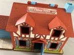 Fisher Price vintage meeneempoppenhuis, Ophalen, Gebruikt, Speelset, Met geluid