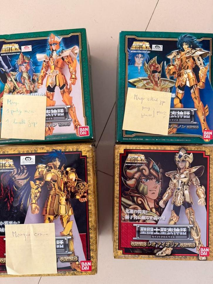 Lot quinzaines Myth cloth loose/vrac/incompet, Verzamelen, Speelgoed, Ophalen of Verzenden