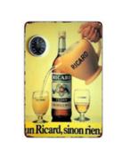 Ricard blikken decoratie plaat, Ophalen of Verzenden, Zo goed als nieuw, Reclamebord