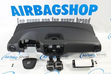 Airbag set - Dashboard zwart Seat MII facelift (2016-heden)