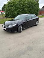 Saab 9-3 biopower benzine, Autos, Achat, Entreprise, Noir, Berline