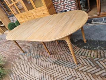 Eiken eettafel Verlengbaar GRATIS LEVERING  beschikbaar voor biedingen