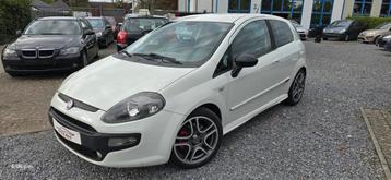 FIAT PUNTO 1.4i benzine 136pk EURO5 SPORT!, Auto's, Euro 5, 129 g/km, Wit, Bedrijf