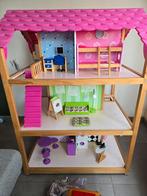grote houten poppenhuis, Kinderen en Baby's, Speelgoed | Poppenhuizen, Ophalen, Gebruikt, Poppenhuis
