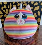 Knuffel Ty Squish a Boo Heather de kat 24 cm, Ophalen of Verzenden, Zo goed als nieuw