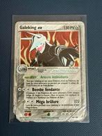 Aggron ex 89/100 Frans - slechte staat, Hobby en Vrije tijd, Verzamelkaartspellen | Pokémon, Ophalen, Gebruikt, Losse kaart, Foil