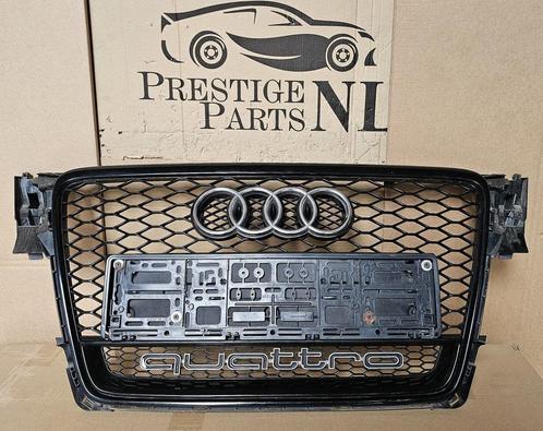Grill AUDI A4 B8 8K RS LOOK RS4 bj.2007-2012 HOOGLANS ZWART, Auto-onderdelen, Carrosserie, Bumper, Voor, Gebruikt, Herkomst onderdeel bekend