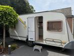 Knaus Sudwind 450 van 2001 caravan, Caravans en Kamperen, Schokbreker, Rondzit, Frans bed, Particulier