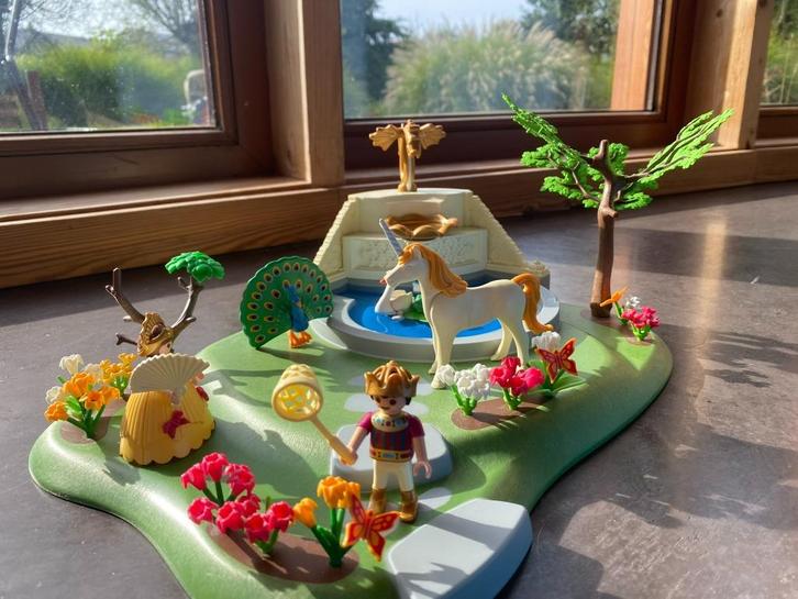 Playmobil 4137 - Superset Fontaine Royale dans sa boîte, Kinderen en Baby's, Speelgoed | Playmobil, Zo goed als nieuw, Complete set