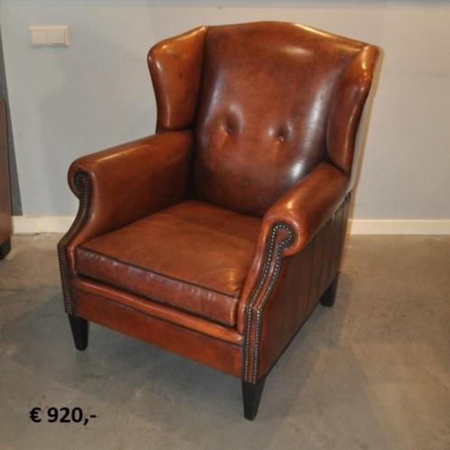 Schapenleren meubels gebruikt en nieuw, Antiek en Kunst, Antiek | Meubels | Stoelen en Sofa's, Ophalen of Verzenden