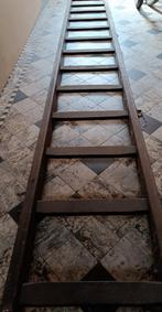Vintage houten ladder, Doe-het-zelf en Bouw, Ophalen, Zo goed als nieuw, Ladder