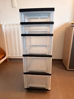 Ladekast / systeem op wieltjes, Huis en Inrichting, Kasten | Ladekasten, Ophalen, Minder dan 50 cm, 5 laden of meer, Zo goed als nieuw