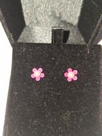 Boucles d'oreilles à fleurs roses, Enlèvement ou Envoi, Utilisé, Rose, Boucles d'oreilles
