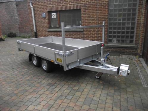 Nieuwe geremde plateau aanhangwagen 3 x 1,8m, 9300 Aalst, Auto diversen, Overige Auto diversen, Ophalen