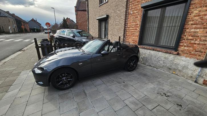 Mazda mx5, Auto's, Mazda, Particulier, MX-5, Benzine, Cabriolet, Handgeschakeld, Zwart, Leder, Achterwielaandrijving, Dealer onderhouden