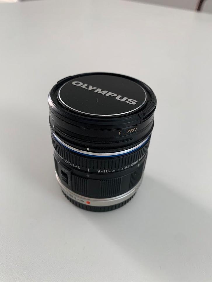 Olympus M.Zuiko Digital 9-18mm F/4-5.6 ED, Audio, Tv en Foto, Foto | Lenzen en Objectieven, Zo goed als nieuw, Ophalen