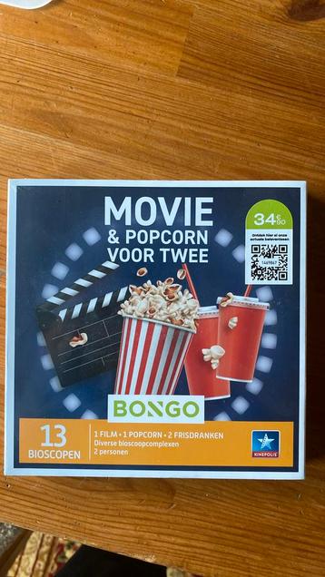 Bongo bon voor cinema beschikbaar voor biedingen