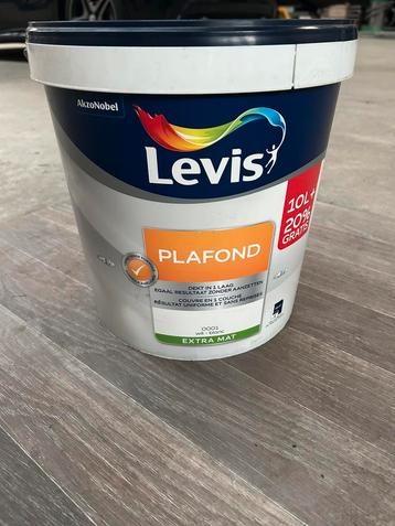 Levis 12 liter extra matwitte plafondverf Nieuw beschikbaar voor biedingen