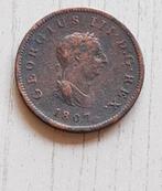 ½ Penny - George III (4th issue) 1807, Verzenden, Losse munt