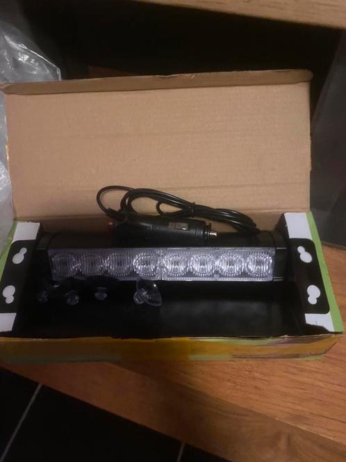 Dash flitser zwaailicht oranje Amber 8 leds 3 standen, Auto diversen, Overige Auto diversen, Ophalen