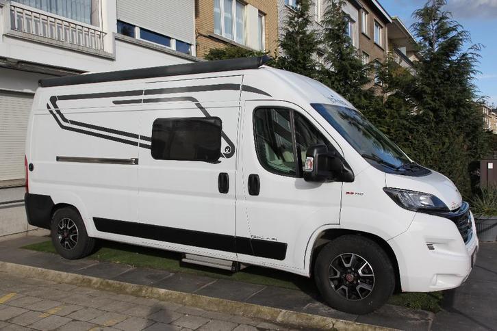 Fiat Etrusco Camper, Laika 600db met extra uitrusting, Caravanes & Camping, Camping-cars, Particulier, jusqu'à 2, Etrusco, Fiat