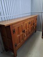 dressoir massieve eik, Huis en Inrichting, Kasten | Dressoirs, Ophalen, Met deur(en), Eikenhout, Zo goed als nieuw