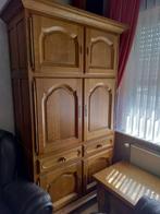 meubles en chêne et salon en cuir, Comme neuf, 100 à 150 cm, Avec tiroir(s), Chêne