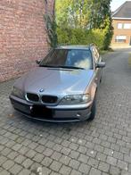 Bmw 318d, Auto's, BMW, Achterwielaandrijving, Zwart, 4 cilinders, Leder en Stof